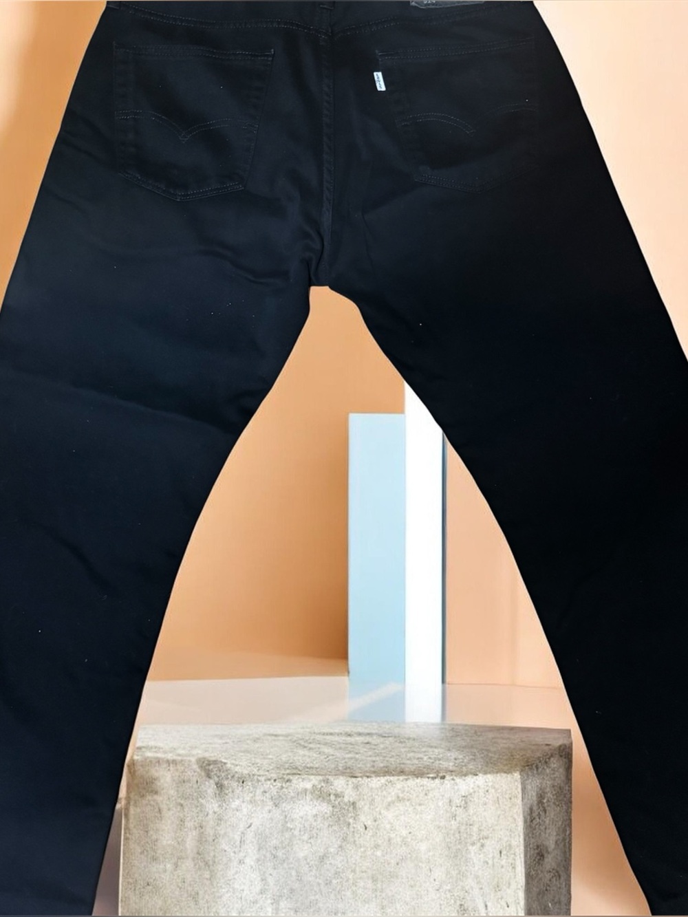 Levi Strauss 514 Men’s Black Jeans Vtg 34x30”